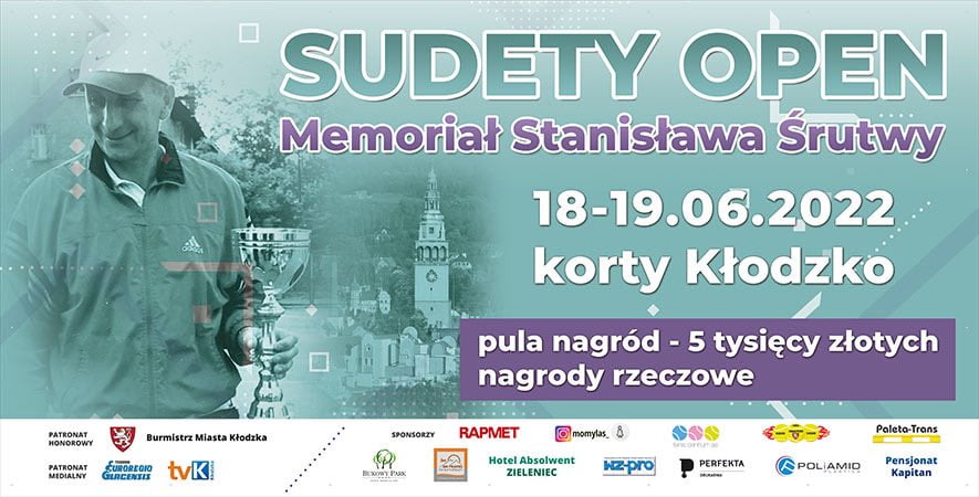 Druga edycja turnieju Sudety Open, będąca jednocześnie memoriałem trenera Stanisława Śrutowy rozegrana zostanie w dniach 18-19 czerwca.
