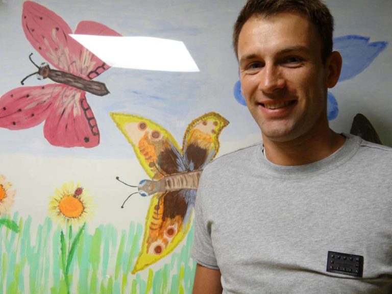 Siedem lat temu Łukasz Kubot był w Klinice Onkologii Pediatrycznej i przyjął wtedy propozycję bycia Ambasadorem Akcji Charytatywnej Tennis Art.