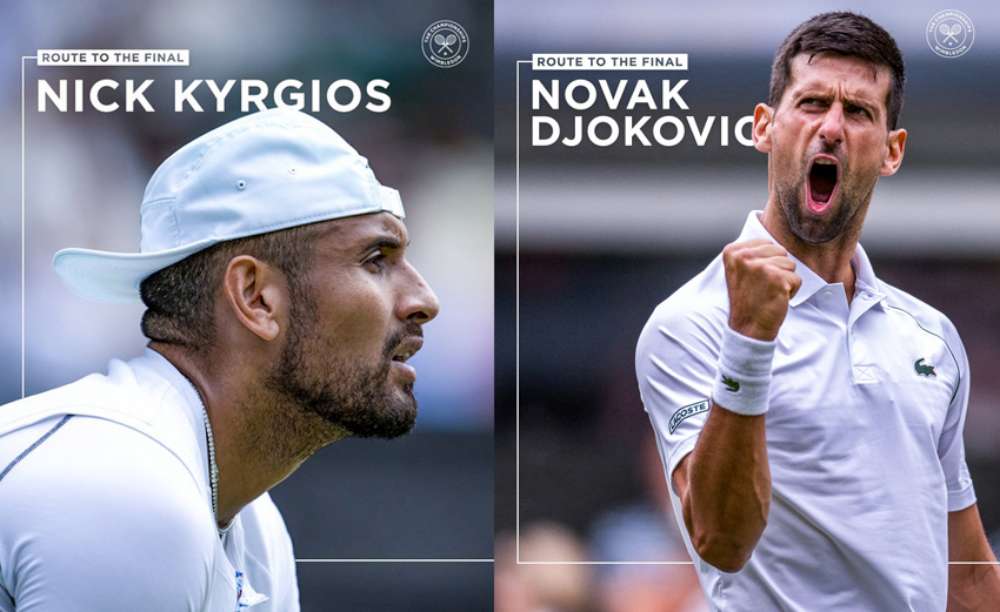 Kto wygra 135. edycję Wimbledonu: Nick Kyrgios, czy Novak Djoković?