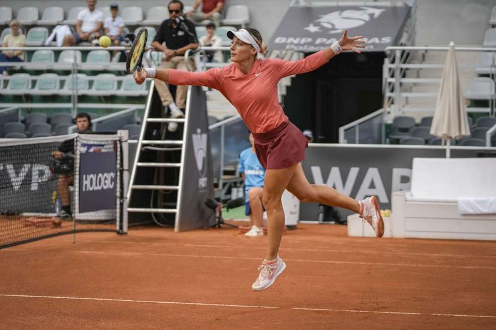 Ana Bogdan. Fot. Michał Jędrzejewski/BNP Paribas Poland Open