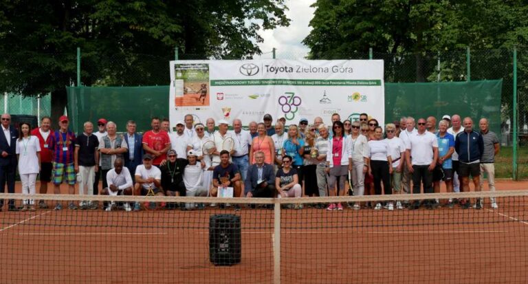 W ubiegłym roku odbył się Międzynarodowy Turniej Tenisowy ITF Seniors z okazji 800-lecia powstania Miasta Zielona Góra.