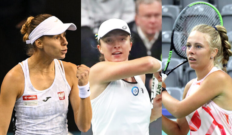 W TOP 100 rankingu WTA są trzy Polki.