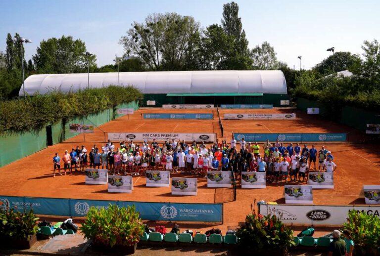 Na kortach Warszawianki rywalizowało 150 tenisistek i tenisistów.