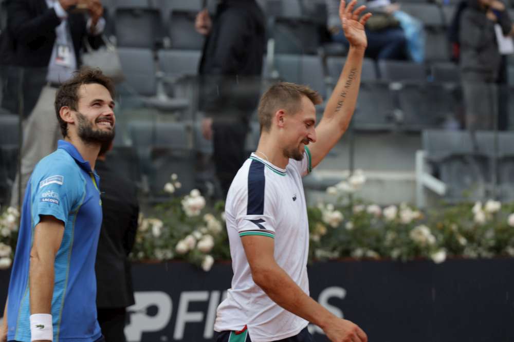 Hugo Nys Jan Zieliński awansowali do ćwierćfinału turnieju ATP 500 w Bazylei. Fot. Sandra Kalinowska/Tenis Magazyn