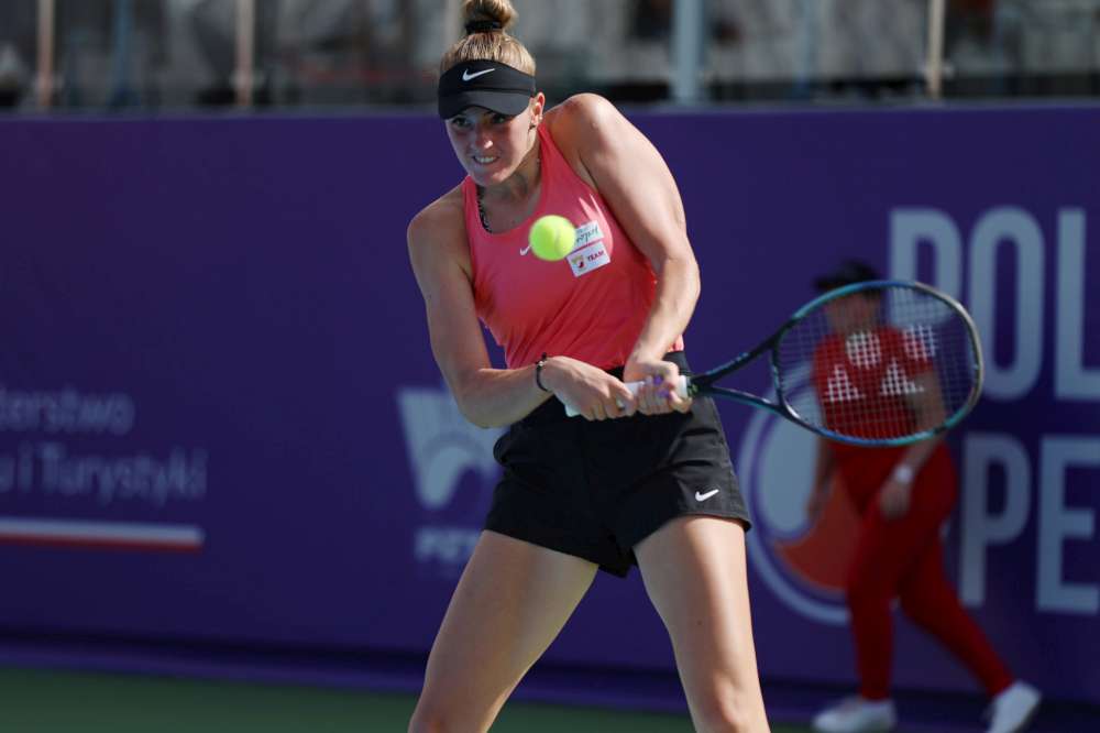 Martyna Kubka wygrała w Sharm El Sheikh i zdobyła pierwszy w karierze tytuł w grze pojedynczej. Fot. WTA PZT Polish Open/PZT