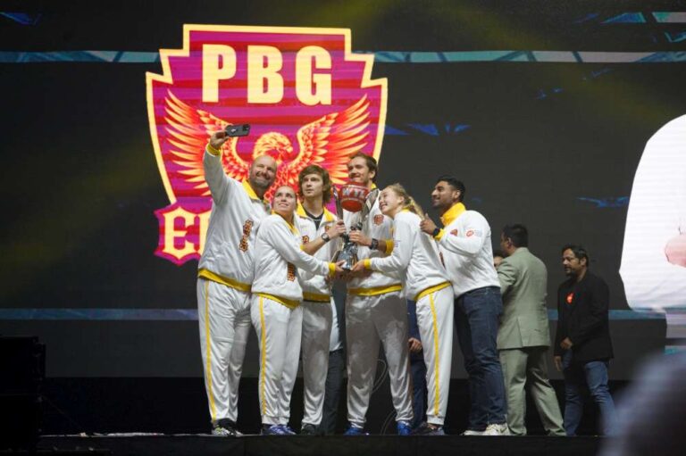 Drużyna Orłów triumfowała w zakończonej w niedzielę w Abu Zabi drugiej edycji World Tennis League. Fot. World Tennis League 2024