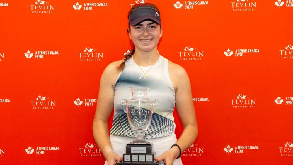 Martina Stakusic wygrała m. in. Tevlin Women's Challenger w Toronto. Fot. Tennis Canada