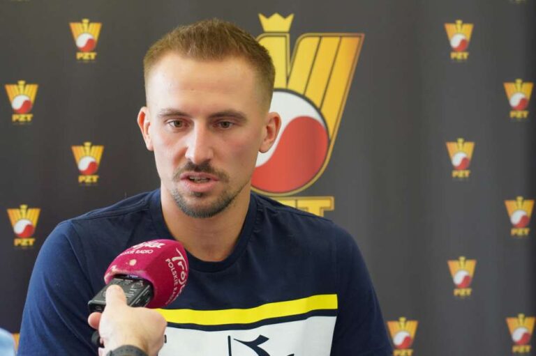 - Występ w rozgrywkach Davis Cup jest dla mnie zawsze wielkim honorem i wyróżnieniem - mówi Jan Zieliński. Fot. Olga Pietrzak