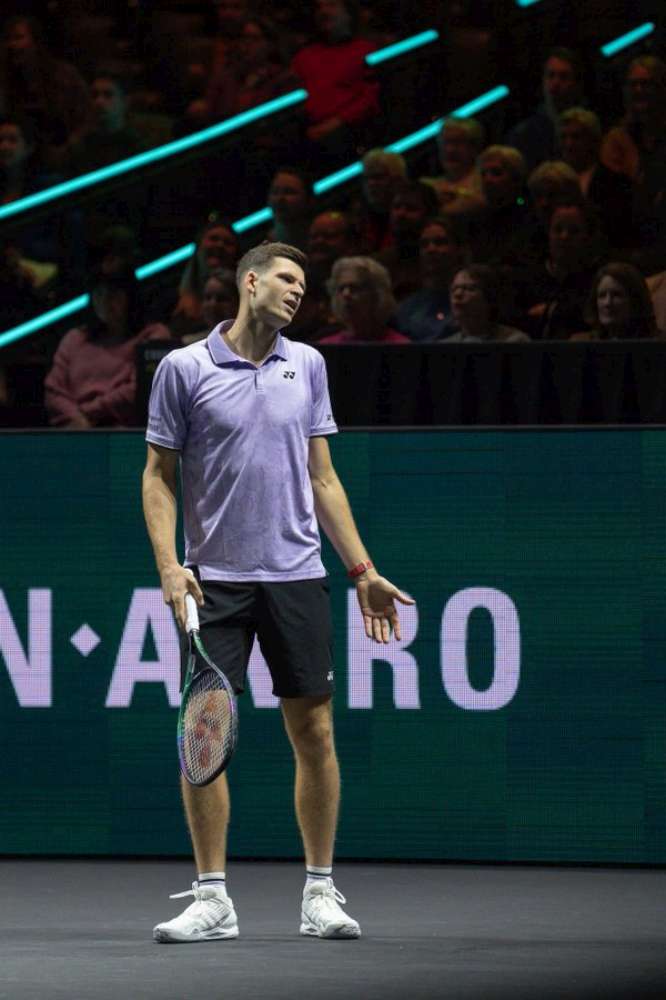 Hubert Hurkacz. Fot. ABN AMRO Open