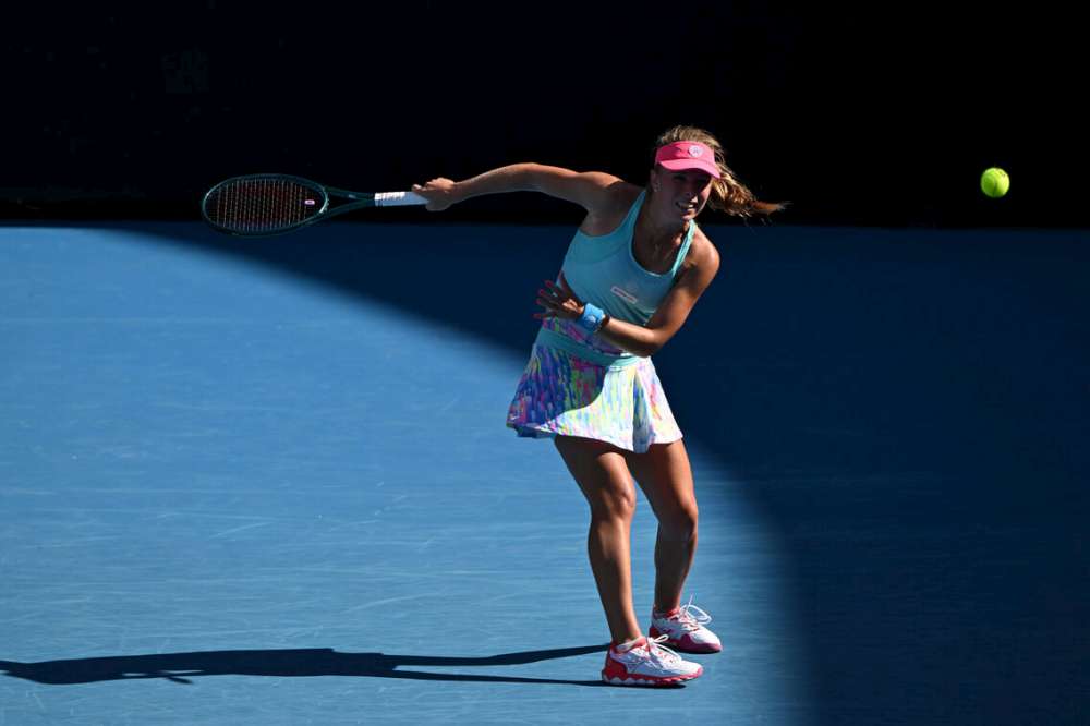 Magdalena Fręch była faworytką meczu z Taylah Preston, ale niestety przegrała z młodą Australijką. Fot. International Tennis Federation