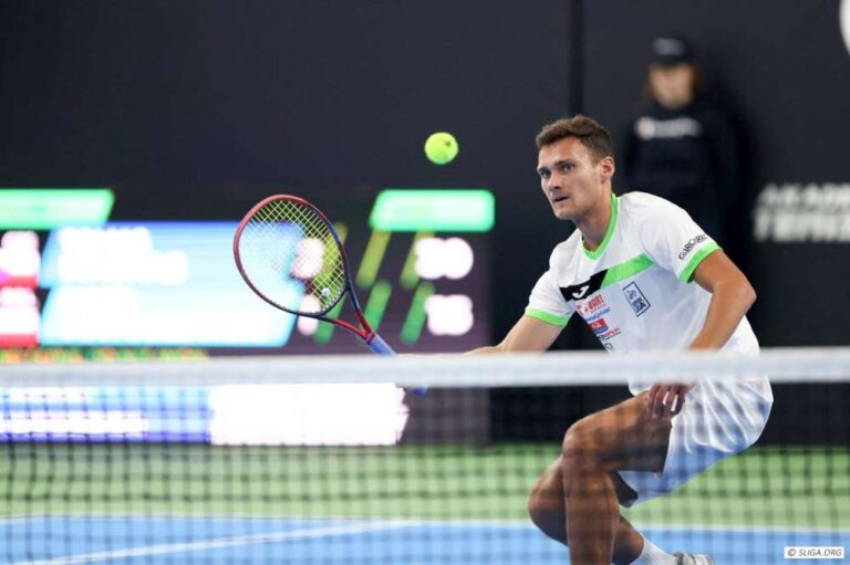 Piotr Matuszewski (Calisia Tenis Pro Kalisz) zagra po raz pierwszy w karierze w turnieju głównego cyklu ATP Tour. Fot. Piotr Kucza/LOTTO SuperLIGA
