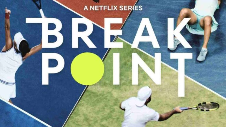 Netflix potwierdził, że nie powstanie trzeci sezon serialu "Break Point". Grafika Netflix