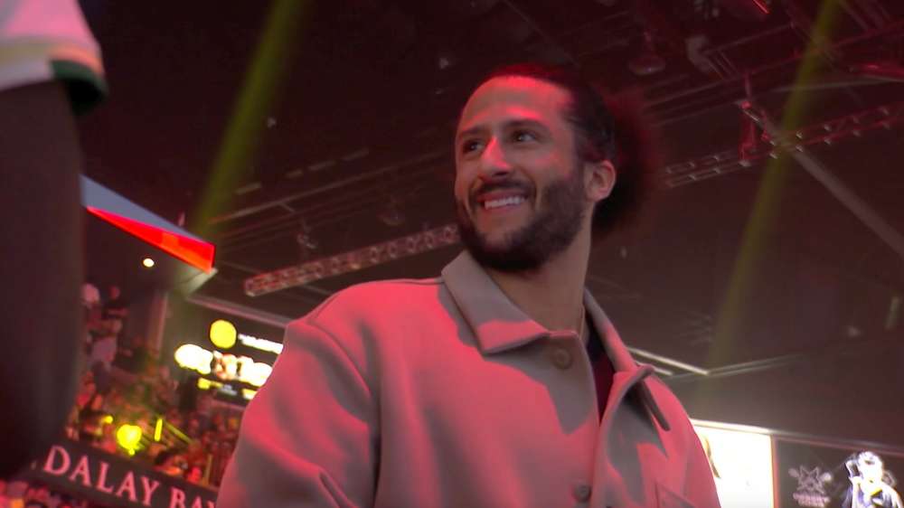 Colin Kaepernick. Fot. Netflix Slam