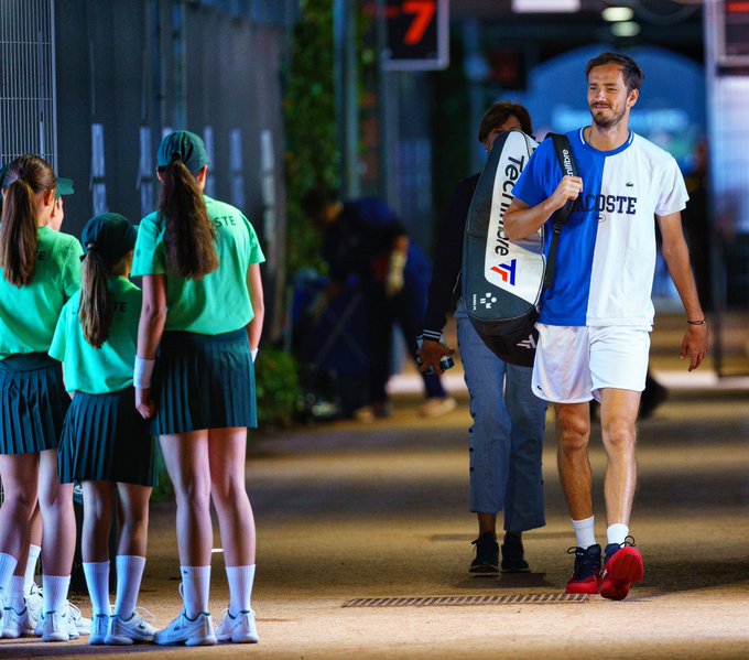 Daniił Miedwiediew. Fot. Mutua Madrid Open 2024