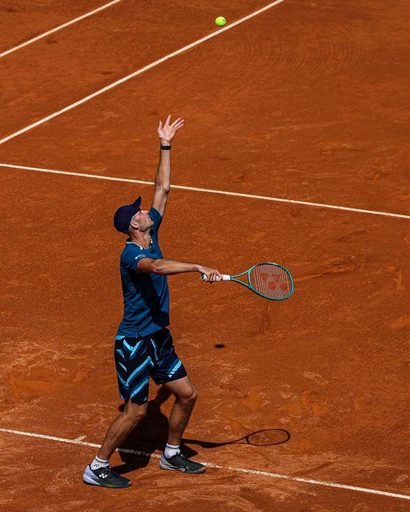 Piątkowy mecz trwał godzinę i 46 minut. Fot. Millenium Estoril Open