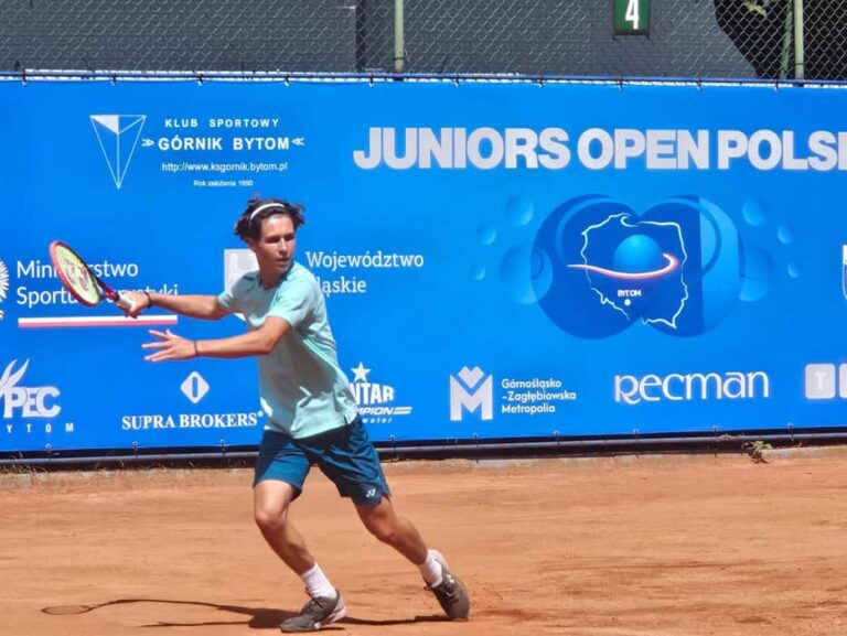 Alan Ważny. Fot. ITF Juniors Open Polska