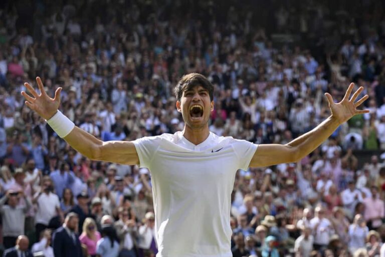 Carlos Alcaraz. Fot. @Wimbledon