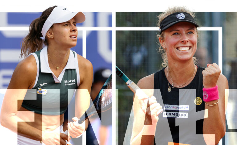 Magda Linette i Magdalena Fręch zagrają w historycznym dla Polek finale. Fot. Livesport Praque Open