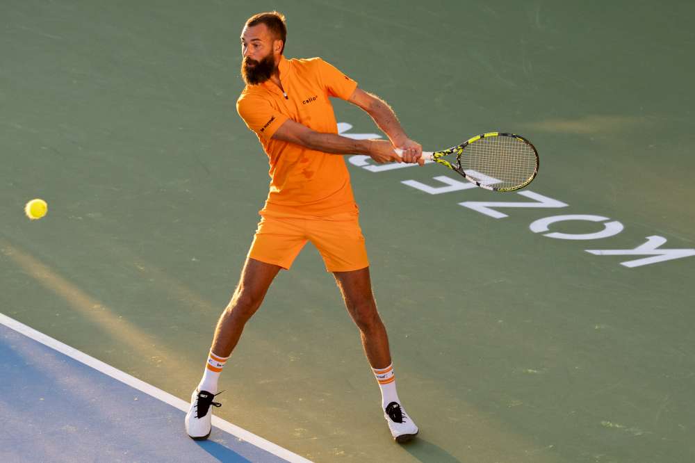 Francuz Benoit Paire. Fot. Tomasz Barański
