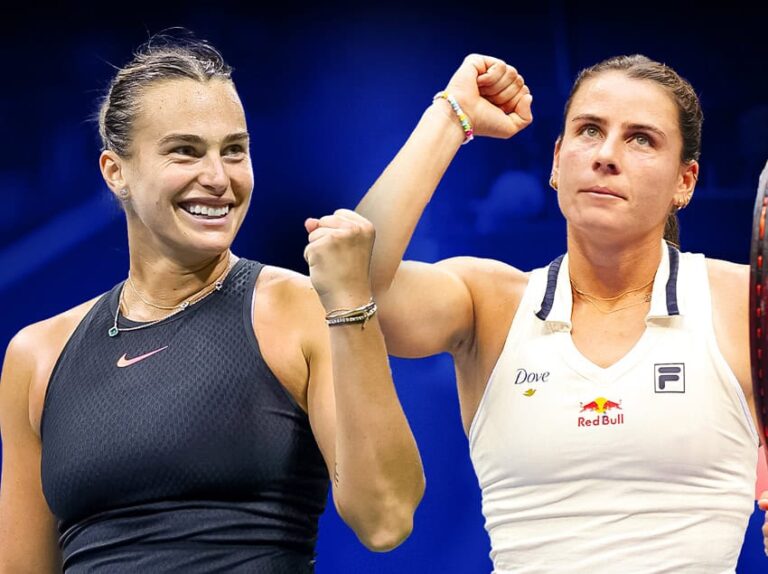 W półfinale wiceliderka rankingu WTA Aryna Sabalenka z Białorusi zmierzy się z przedstawicielką gospodarzy, Amerykanką Emmą Navarro. Fot. US Open