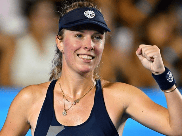Magdalena Fręch awansowała w piątek 13 września rano czasu polskiego do ćwierćfinału turnieju WTA 500 Guadalajara Open Akron. Fot. Guadalajara Open Akron/WTA Tour