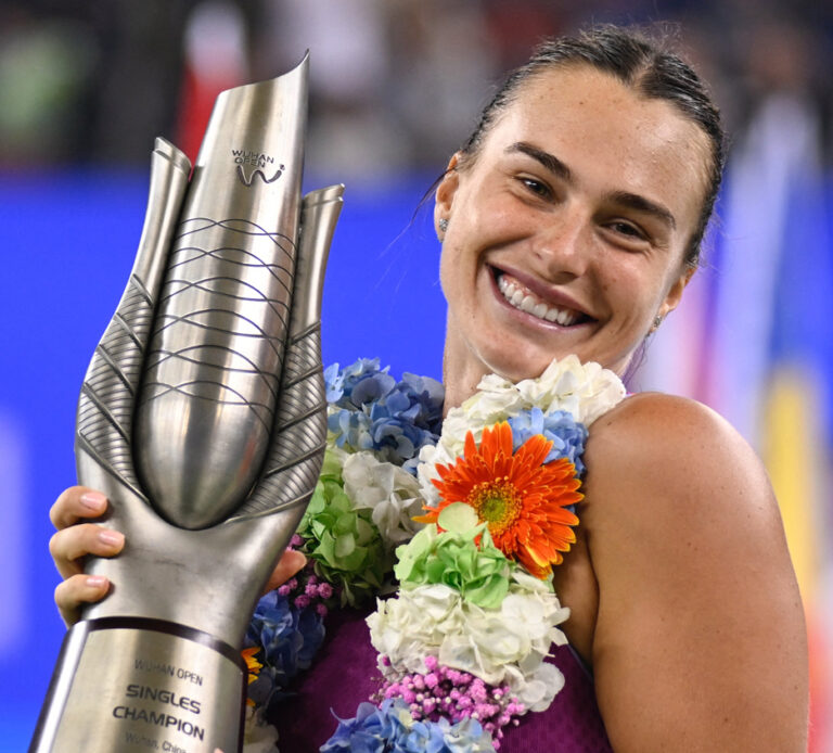 Aryna Sabalenka z Białorusi (2. WTA)