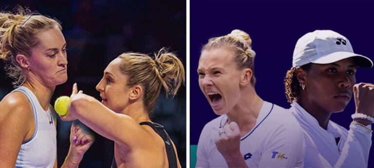 kanadyjsko-nowozelandzka para Gabriela Dabrowski/ErinRoutliffe oraz mistrzynie Wimbledonu 2024, duet czesko-amerykański Katerina Siniakova/Taylor Townsend