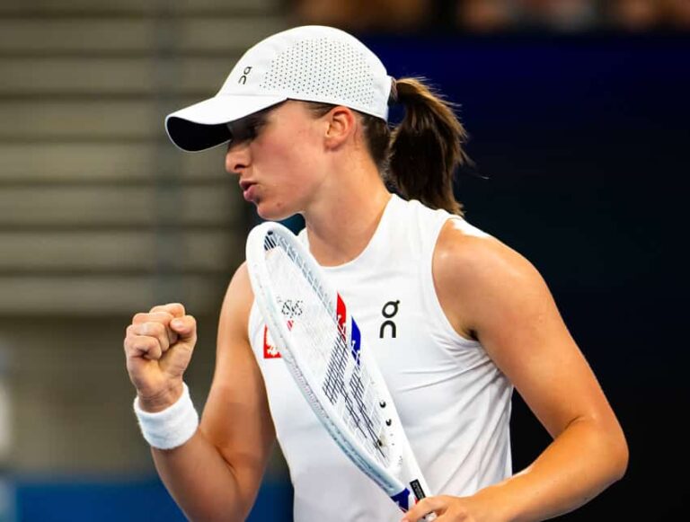 Iga Świątek. Fot. @UnitedCupTennis
