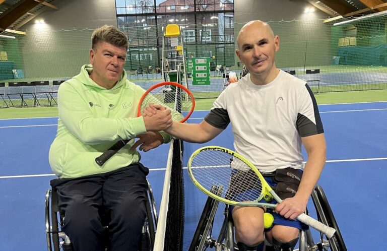Piotr Jaroszewski (z lewej) i Kamil Fabisiak. Fot. PZT