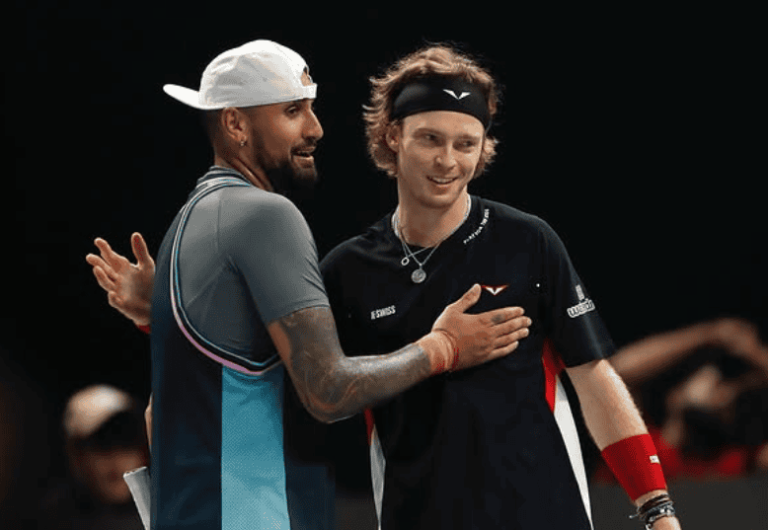 Decydujące zwycięstwo dla Sokołów odniósł Andriej Rublow, który pokonał Nicka Kyrgiosa. World Tennis League 2024