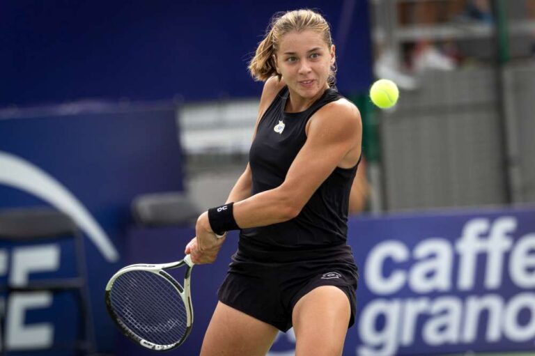 Maja Chwalińska jest o krok od turnieju głównego Australian Open 2025. Fot. Tomasz Barański