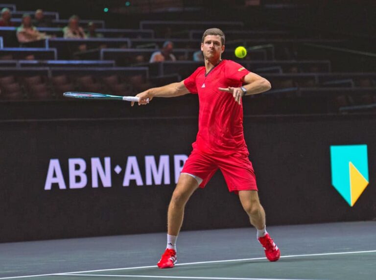 Hubert Hurkacz. Fot. @abnamroopen