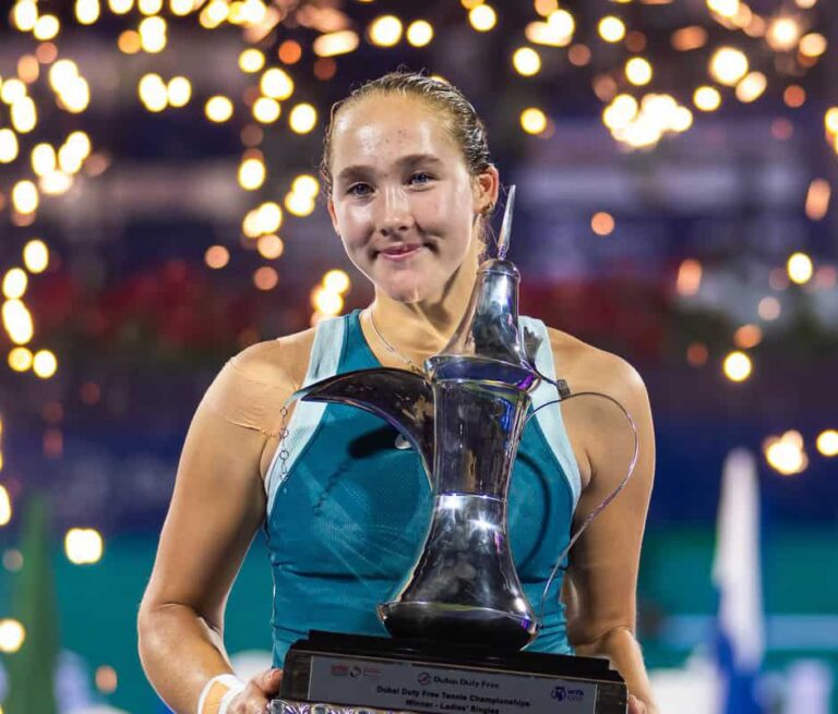 Mirra Andriejewa. Fot. @WTA