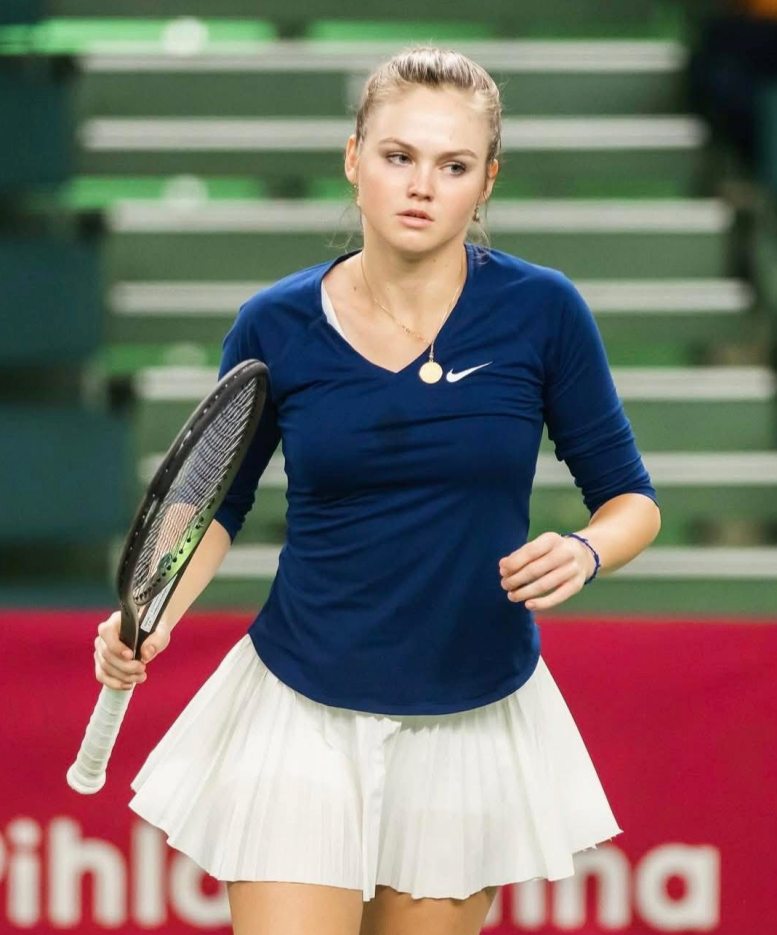 Linda Klimovicova najlepiej spisała się w dużym turnieju ITF w Słowenii. Fot. BKT Advantage Bielsko-Biała