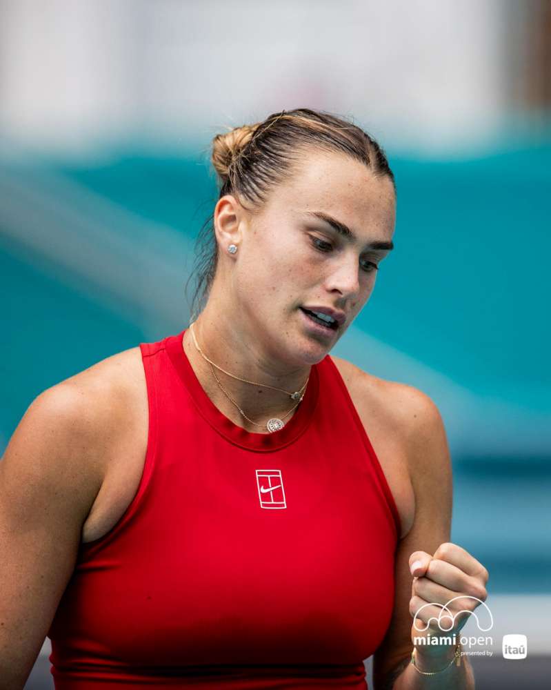 Aryna Sabalenka, zwyciężczyni turnieju z Miami. Fot. Miami Open 2025
