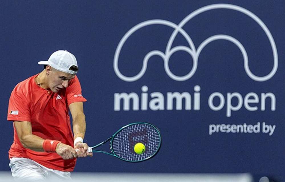 Jakub Mensik jest rewelacja turnieju w Miami. Fot. David Kozubek/Tenis Photo