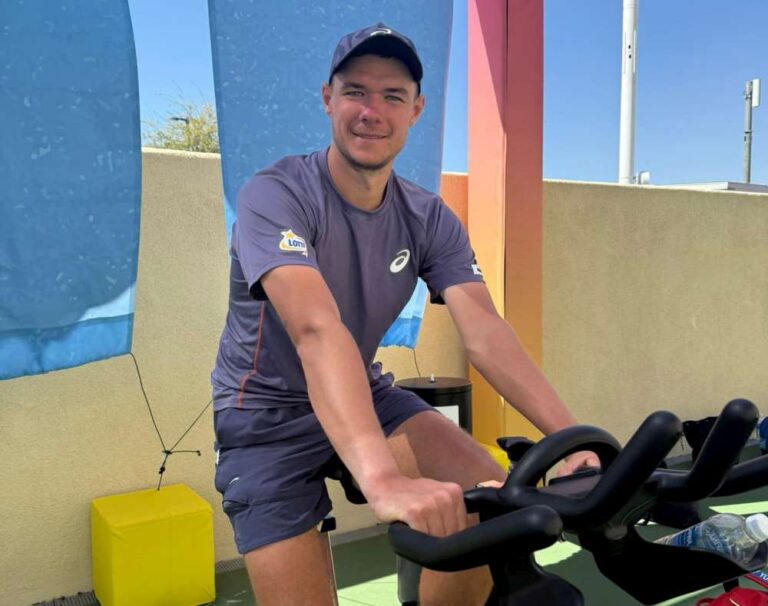 Kamil Majchrzak wystąpi w turnieju głównym turnieju BNP Paribas Open w Indian Wells. Fot. Archiwum prywatne K. Majchrzak