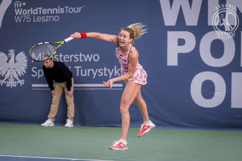 Jednym z ostatnich turniejów, w którym zagrała Urszula Radwańska był Winter Polsih Open w Lesznie. Fot. Leszno Tenis Klub