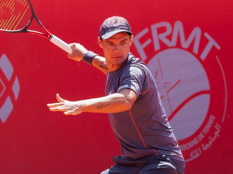 Kamil Majchrzak zagra w półfinale turnieju w Marrakeszu. Fot. Grand Prix Hassan II/ATP Tour
