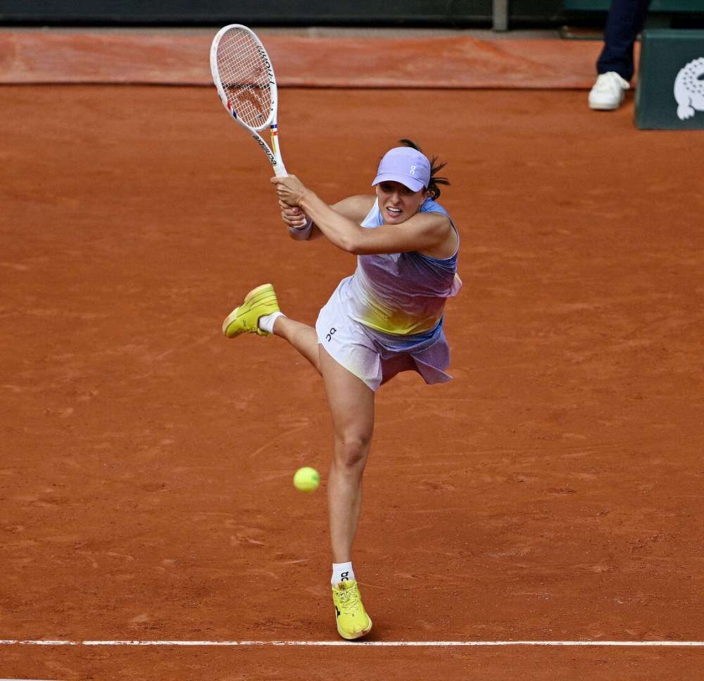Iga Świątek zameldowała się w czwartej rundzie turnieju na kortach kompleksu Stade Roland Garros. Fot. ITF