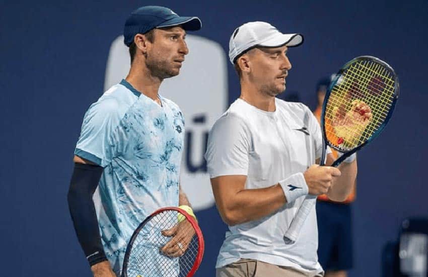 Roland Garros 2025. Koniec turnieju dla pary deblowej Sander Gille/Jan Zieliński