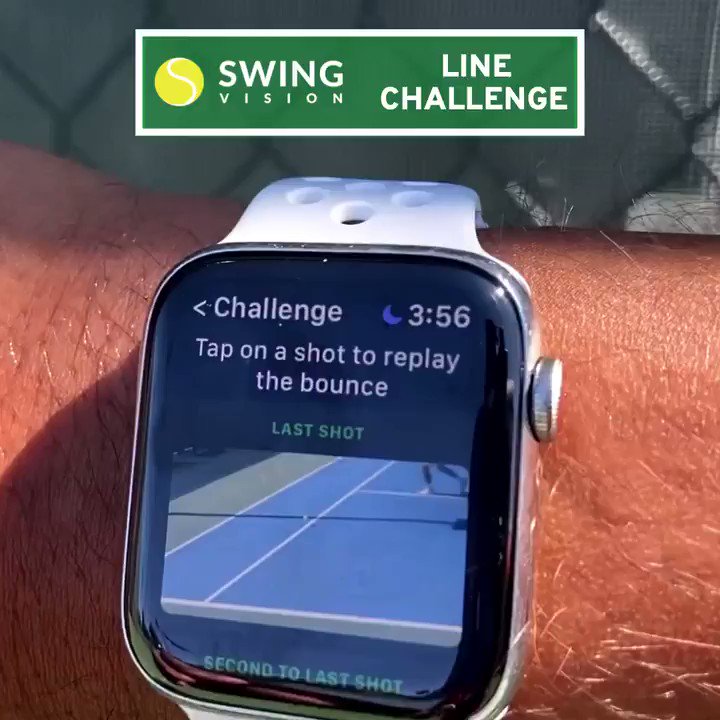 SwingVision może być bowiem sędzią i pełnić rolę challenge’u. Fot. SwingVision