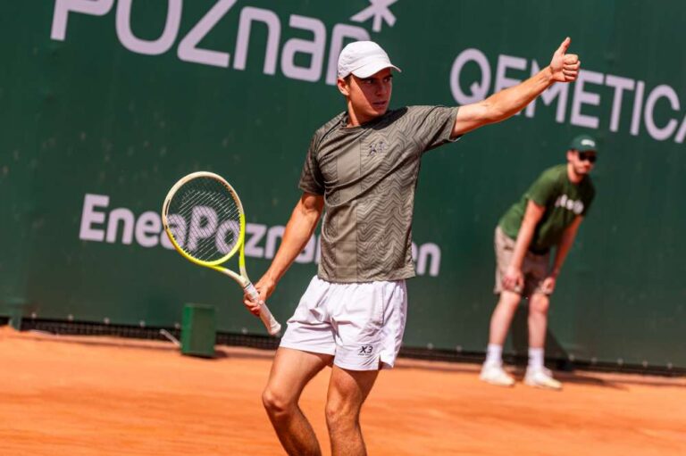 Czech Dalibor Svrcina. Fot. Karolina Kiraga-Rychter/Enea Poznań Open 2025