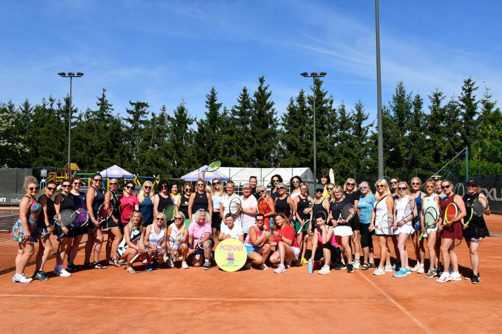 Uczestniczki 32. edycji turnieju Gracja Cup. Fot. Kortowo Tennis Club