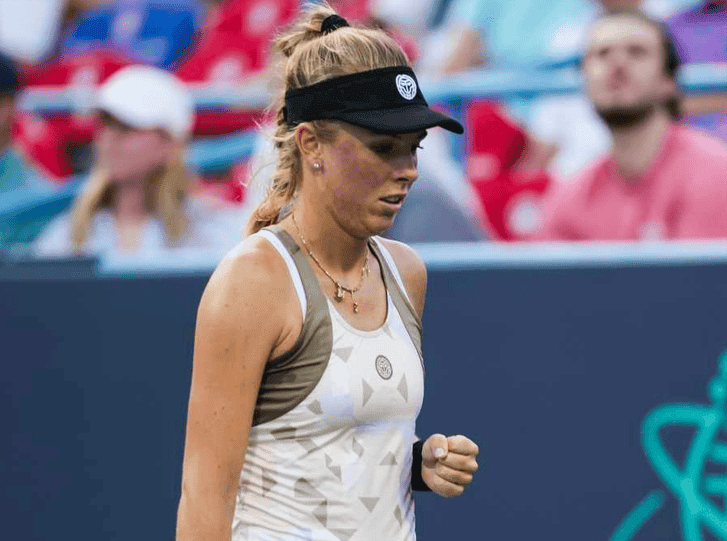Magdalena Fręch w drugiej rundzie turnieju WTA 500 w Waszyngtonie zdecydowanie pokonała jedną z legend tenisa Amerykankę Venus Williams. Fot. Mubadala Citi DC Open 2025