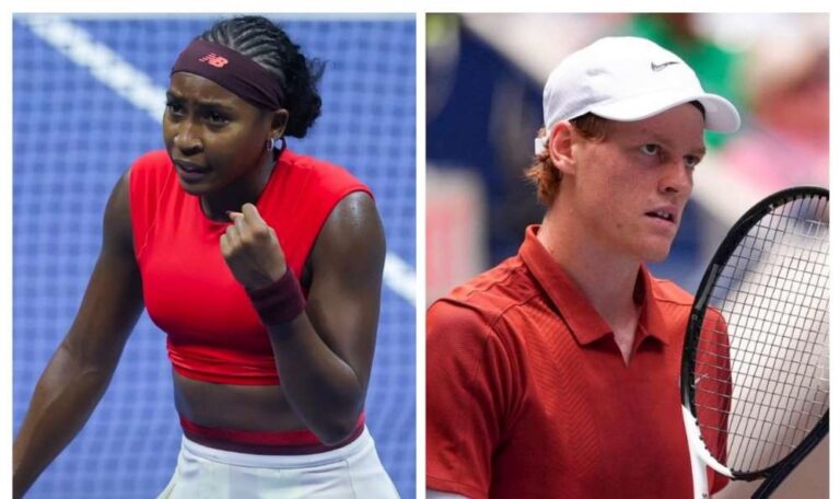 Coco Gauff i Jannik Sinner wygrali swoje wtorkowe pojedynki na kortach w Nowym Jorku. Fot. US Open 2025