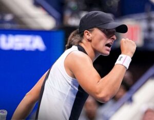 Iga Świątek melduje się w czwrtej turnieju US Open 2025 rozgrywanego w Nowym Jorku. Fot. US Open 2025