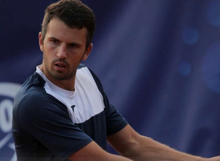 Karol Filar zagra w półfinale gry pojedynczej turnieju ITF M15 w stolicy Małopolski. Fot. Kraków Open 2025