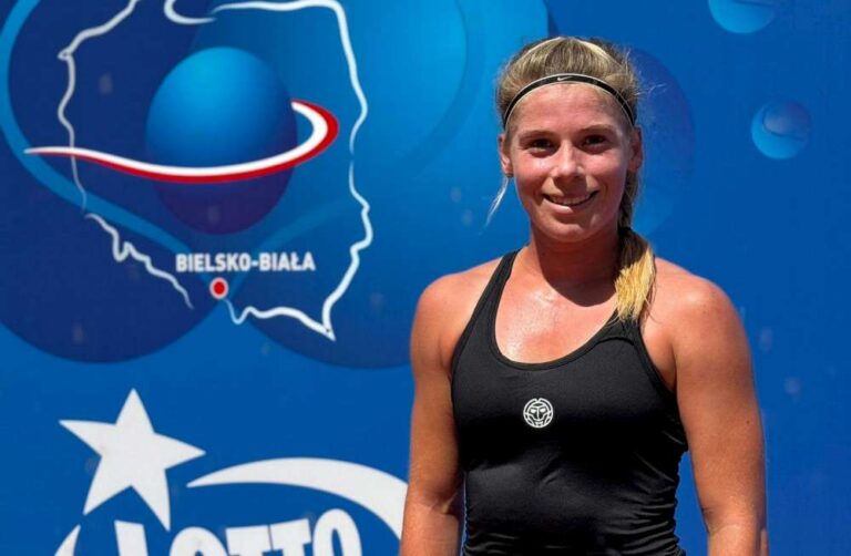 Marcelina Podlińska odniosła drugie zwycięstwo w karierze wygrywając turniej ITF W15 BKT Advantage Cup. Fot. BKT Advantage Bielsko-Biała