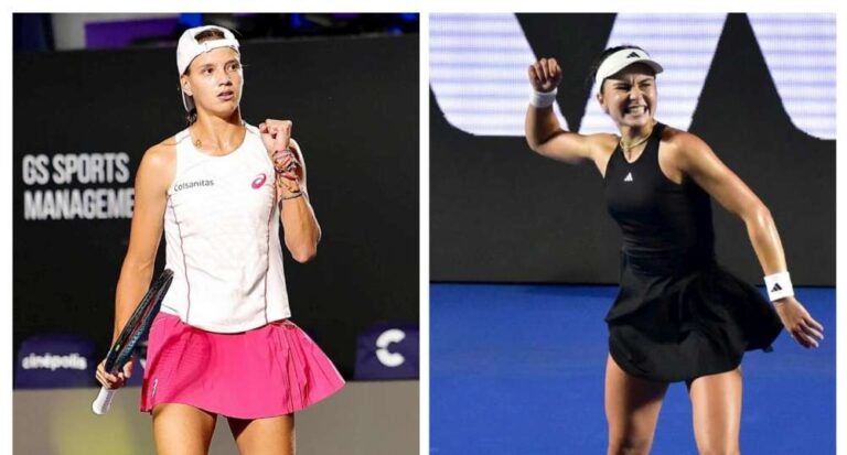 W niedzielnym (14 września) finale gry pojedynczej turnieju Guadalajara Open zmierzą się Kolumbijka Emiliana Arango i nadzieja tenisa amerykańskiego Iva Jovic. Fot. Guadalajara Open Akron 2025